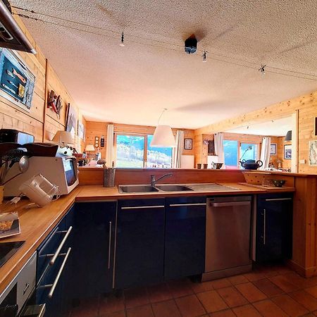 Chalet Spacieux Avec Cheminee Et Terrasse, Skis Aux Pieds, 10 Pers., Proche Des Menuires - Fr-1-344-1202 Villa Saint-Martin-de-Belleville Kültér fotó