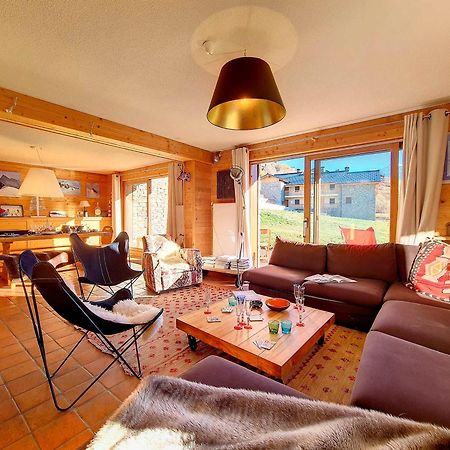 Chalet Spacieux Avec Cheminee Et Terrasse, Skis Aux Pieds, 10 Pers., Proche Des Menuires - Fr-1-344-1202 Villa Saint-Martin-de-Belleville Kültér fotó