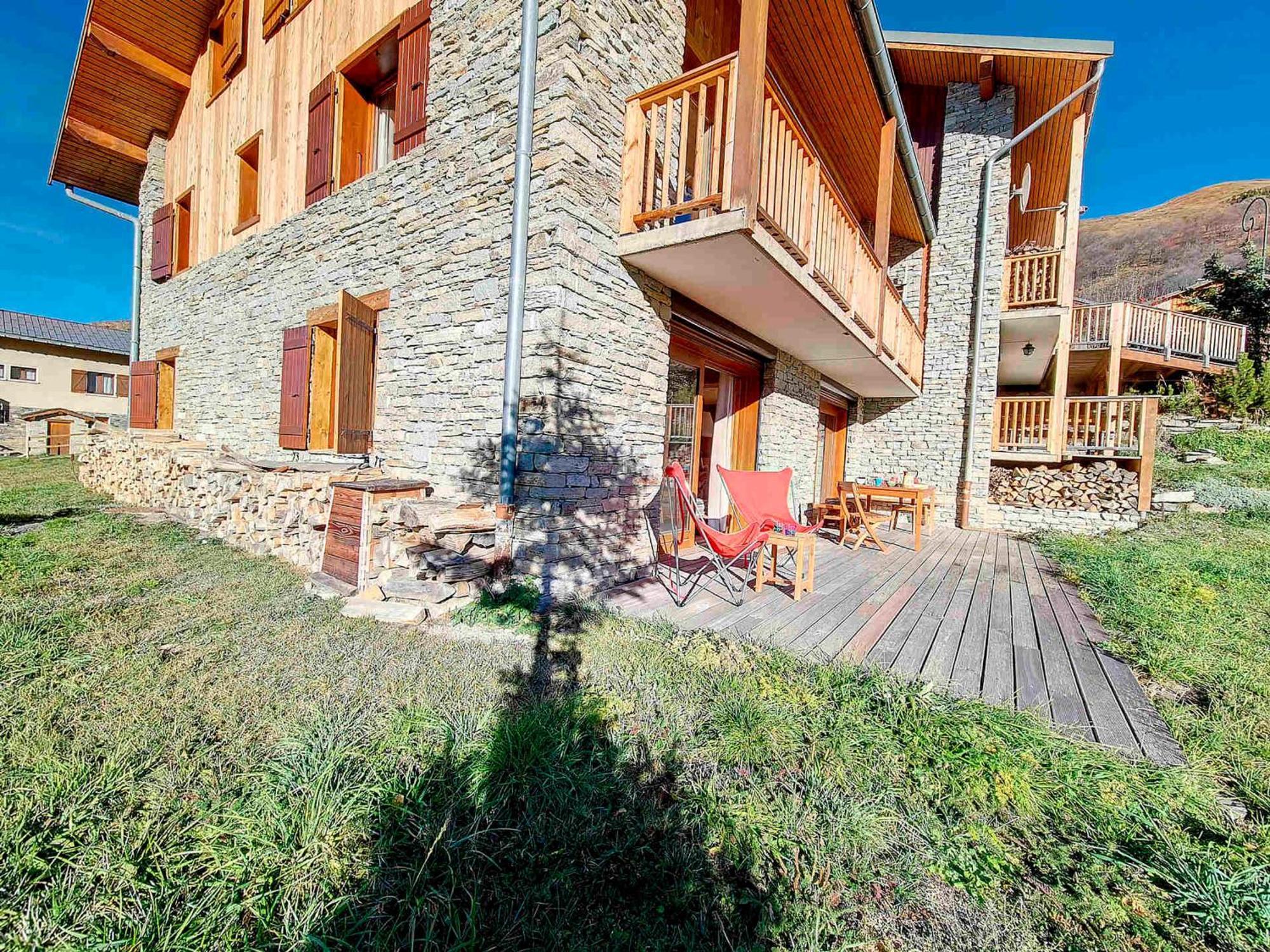 Chalet Spacieux Avec Cheminee Et Terrasse, Skis Aux Pieds, 10 Pers., Proche Des Menuires - Fr-1-344-1202 Villa Saint-Martin-de-Belleville Kültér fotó